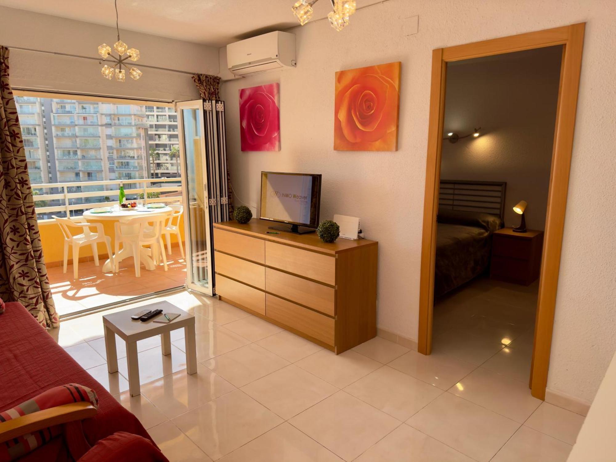 27C Vora 1 Dormitorio Con Vistas Al Mar Y Wifi Calpe Kültér fotó