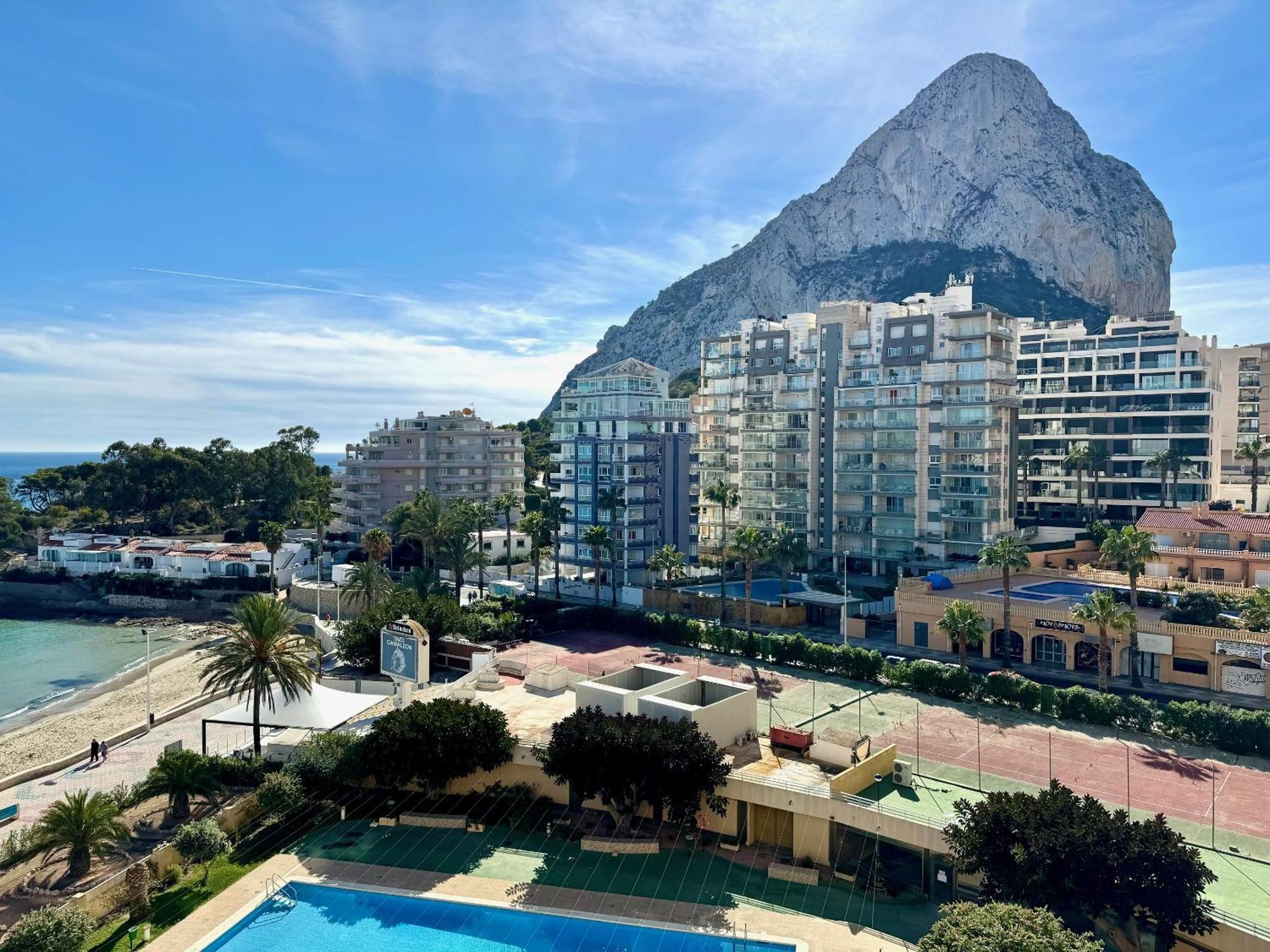 27C Vora 1 Dormitorio Con Vistas Al Mar Y Wifi Calpe Kültér fotó